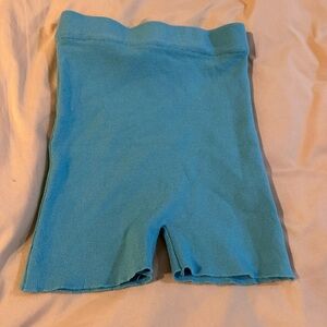 Princess Polly Aqua Bike Shorts